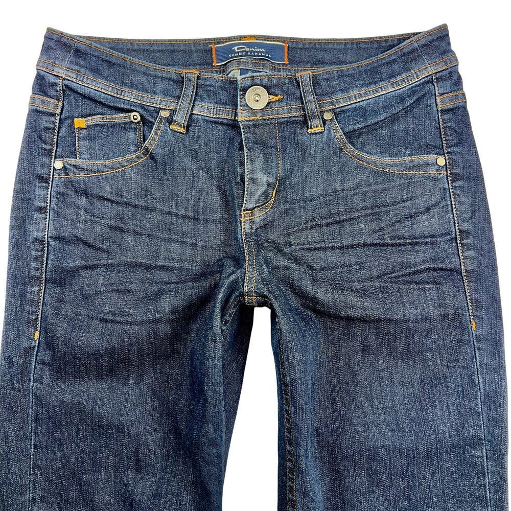Tommy Bahama Denim Low Rise Skinny Stretch Jeans Rinse Wash TW14792 Size 6 - Picture 2 of 10